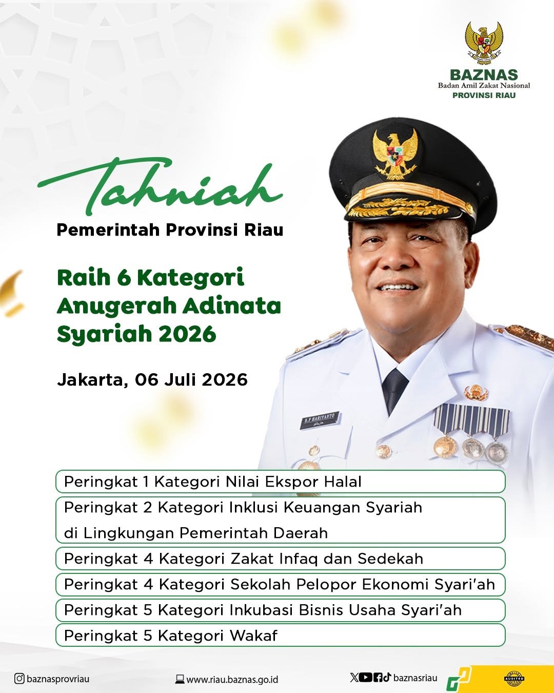 Iklan Baznas Prestasi Riau 2026
